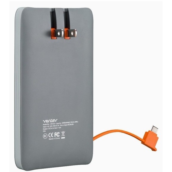 Ventev Portable Charger Powercell 6010+ | Ultra-Compact External Battery NEW - Picture 6 of 9